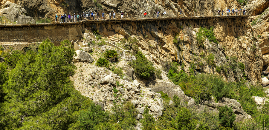 El Caminito del Rey, una atracción para los amantes de la adrenalina